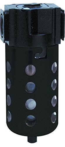 F354 1/2" Filter, 40 Micron, Poly Bowl, 5 Oz. Bowl Capacity, Temperature Range 40 degreeF to 160 degreeF, 250 Max Psi