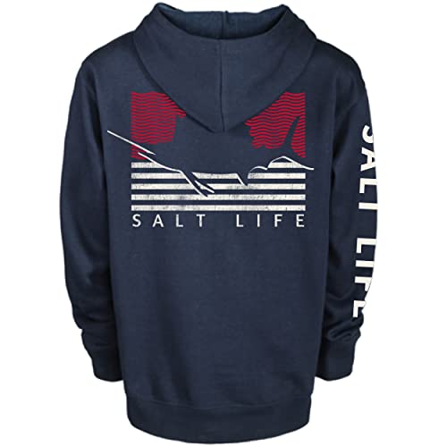 Salt Life Boys' Sailin Flag Classic Fit Hoodie