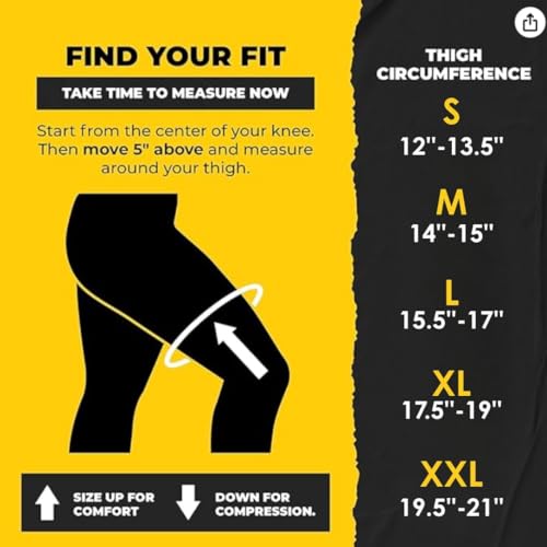 CopperJoint Knee Compression Sleeve Knee Support for Women & Men - Breathable Copper Infused Nylon - Non-Slip - For Pain Relief, Recovery, Swelling & Circulation – Single Sleeve Only (Small)