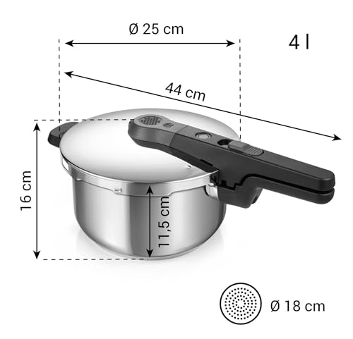 Olla a presión Metal 4 L miniatura 6