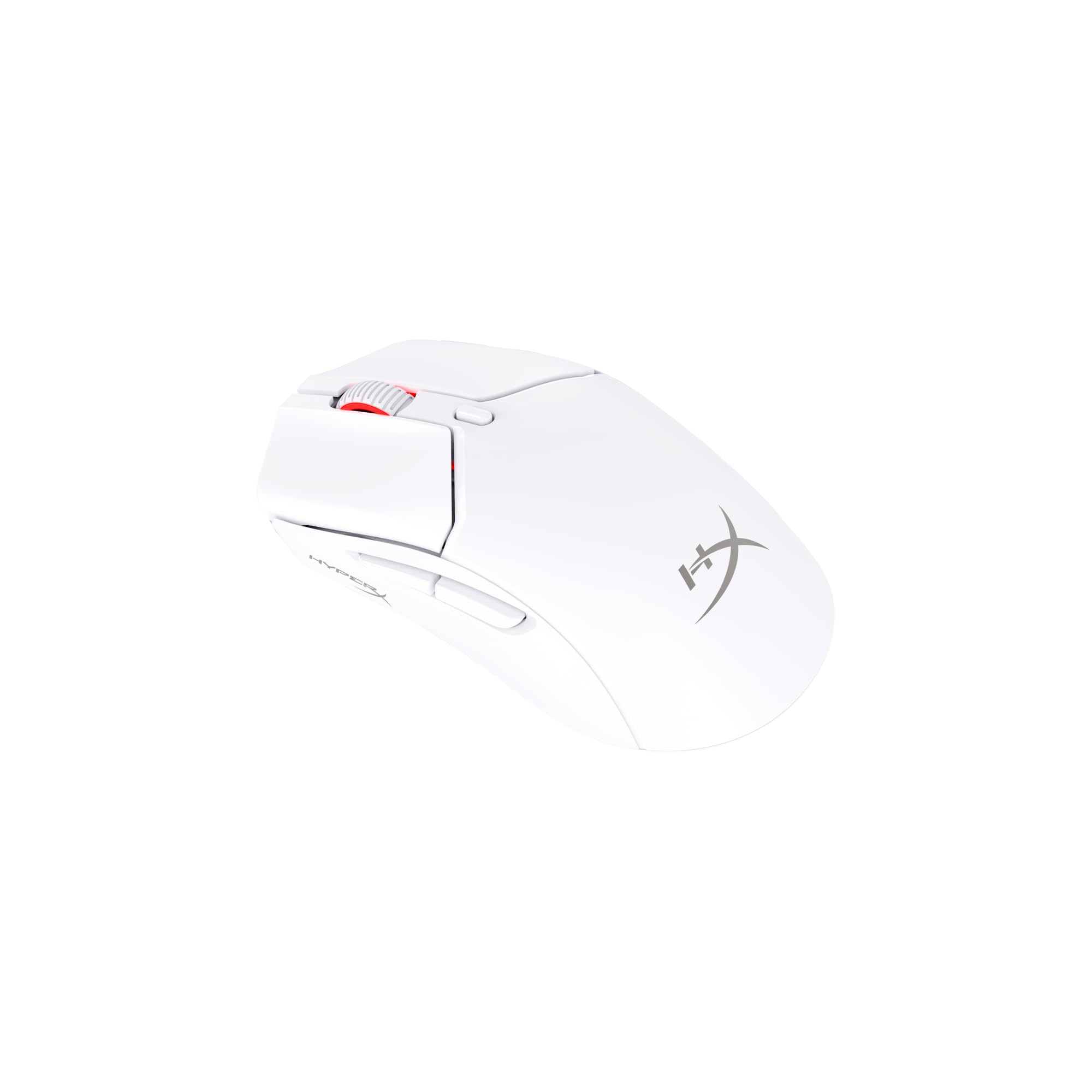 HyperX Pulsefire Haste 2 Mini, Mouse Gaming Senza Filo, Connettività 2,4 GHz, Illuminazione RGB, 6 Tasti Programmabili, 26000 DPI, Resistenza fino a 100 Milioni di Clic, Batteria fino 100 Ore, Bianco
