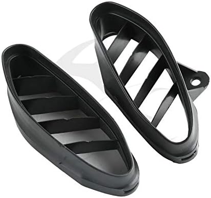 Miniatura 9 de TCT-MOTORPARTS Nuevo tubo de admisión de aire Ram negro tubo conducto izquierda y derecha para Yamaha YZF R1 2004-2006