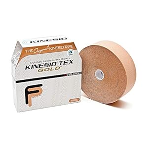 Kinesio Taping – Elastic Therapeutic Athletic Tape Tex Gold FP – Bulk Roll – Beige – 2 in. x 103 ft