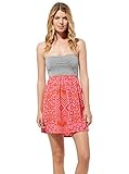 Roxy Juniors Savage 2 Knit Bodice Tube Dress