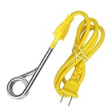 LUHUANONG Mini Calentador de Agua eléctrico 600W 220V Caldera Hot Water Coffee Immersion Viajes portátil Portátil Instant Hot Water Calentadores UE Reino Unido Enchufe