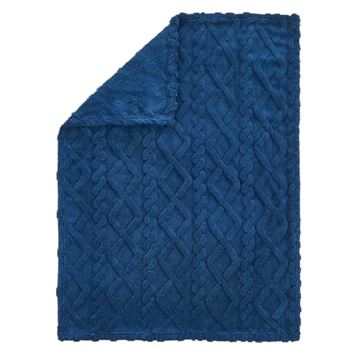 Kmuset Kids Blanket For Boys Girls 30 X 40 Inches, Soft Cozy Fuzzy Swaddle 3D Jacquard Throw Blanket thumb #2