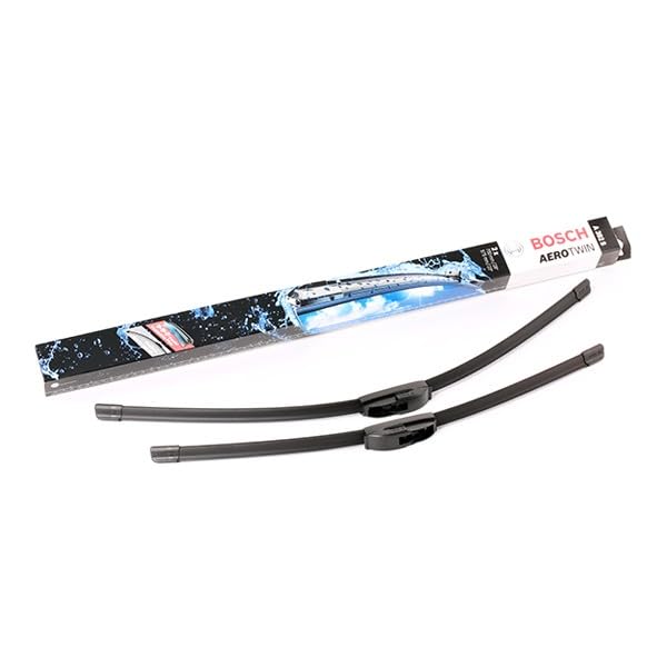 Image of BOSCH 3397007392 AeroTwin Wiper Blade Combo Pack - Set of 2 (28 inch & 23 inch) | Driver and Passenger Side Original Equipment Replacement Blades
