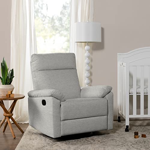 Davinci M24387FTG Suzy Swivel Recliner In Frost Grey thumb #1