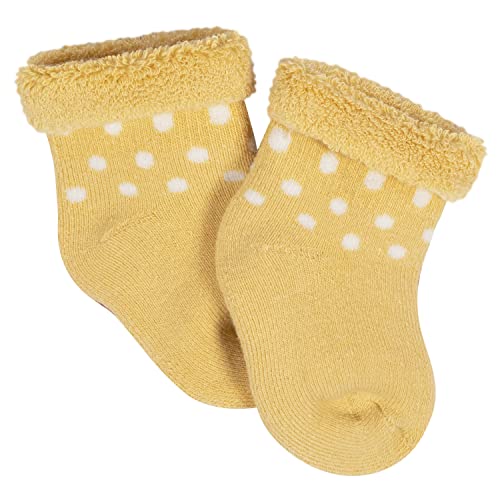 Gerber Unisex Baby 12-Pair Sock Bundle Golden Floral 0-3 Months #TOP1