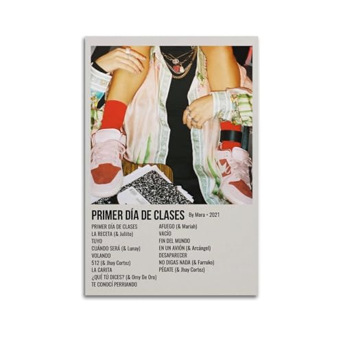 klouds Mora Music Album Primer Día De Clases Póster decorativo