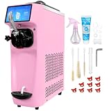 GSEICE Commercial Ice Cream Maker Mchine, 7 Inch LCD Touch Screen 4.2 to 4.7 Gal/H Soft Serve Machin