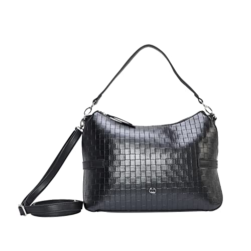 Bolso hobo Gerry Weber Fall For Me negro ideal para tu rutina diaria y oficina