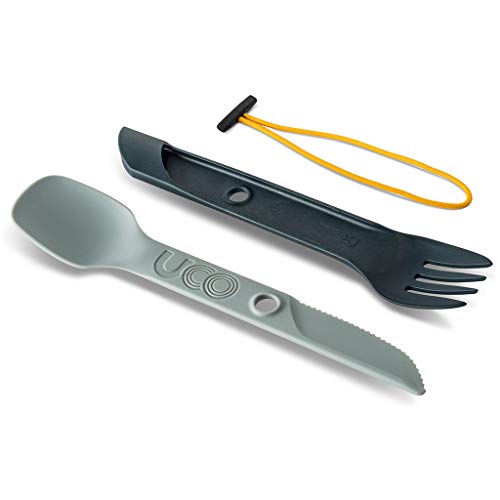 UCO 2-Piece Switch Spork Camping Spoon-Fork-Knife Utensil
