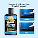 CleanCrown Car Scratch Remover (10.14 Fl Oz), Scratch Remover for Vehicles, Cars Paint Scratches Repair for All Types of Vehicles, Car Paint Restorer with Polishing Pad, Removes Scratches and Swirl