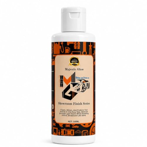 Image of Showroom Finish Series Car & Bike Polish 100 ml | High Gloss Shine & Paint Protection | Water & Dust Repellent Formula | Easy Spray, Wipe & Buff | Suitable for Cars, Bikes & Scooters