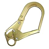 KwikSafety - Charlotte, NC - Bond N-3630 Rebar Hook (Double-Locking) Heat Treated Forged Steel Connector PPE Fall Arrest Hardware