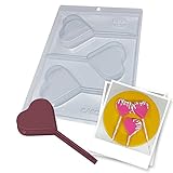 calorias piruleta fiesta corazon ✅【Uso】 El molde de chocolate se puede utilizar para hacer trufas y bombones completos o huecos de chocolate caliente, bombas de chocolate caliente, postres de derretir de helado, piñatas de caramelo, rompibles. El molde se puede utilizar para hacer regalos o postres para cualquier celebración. Esta herramienta ayuda a hornear con menos esfuerzo y tiempo.