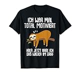Ich war mal total motiviert, aber jetzt habe ich das wieder im Griff. Lustiges Faulenzer Partygeschenk für Mitarbeiter, Arbeitskollegen. Ob im Büro oder auf der Baustelle, dieses Geschenk eignet sich für jeden Mann. Geschenkidee für die Arbeit / Firma.