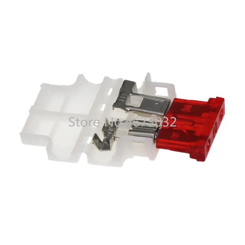 5sets Auto Standard Middle Fuse Holder + Car Boat Truck ATC/ATO Blade Fuse 3A 5A 10A 15A 20A 25A 30A 35A 40A(5sets 1A)