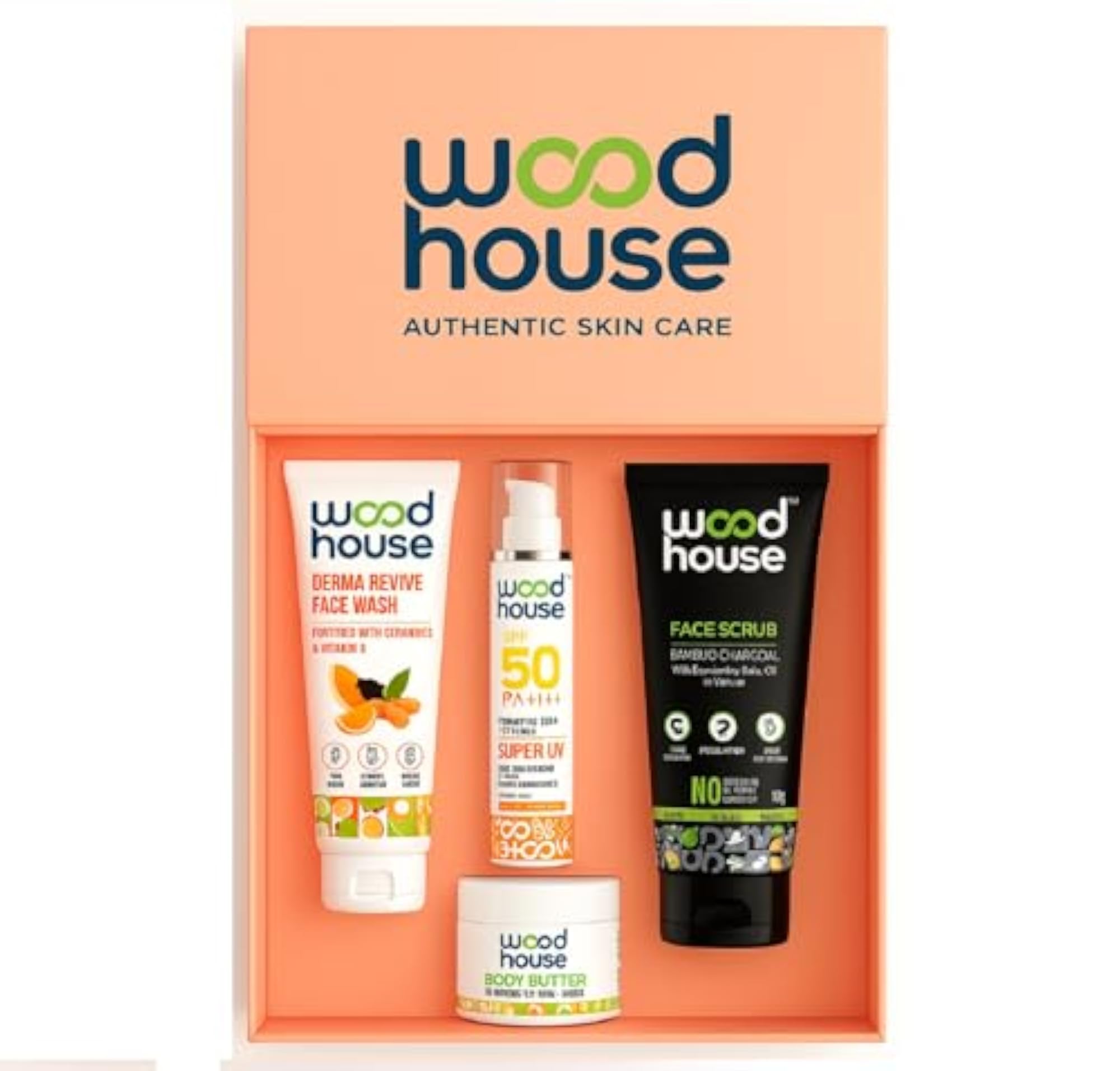 Skin Care Gift Set, Derma Revive Face Wash & SPF 50 Sunscreen