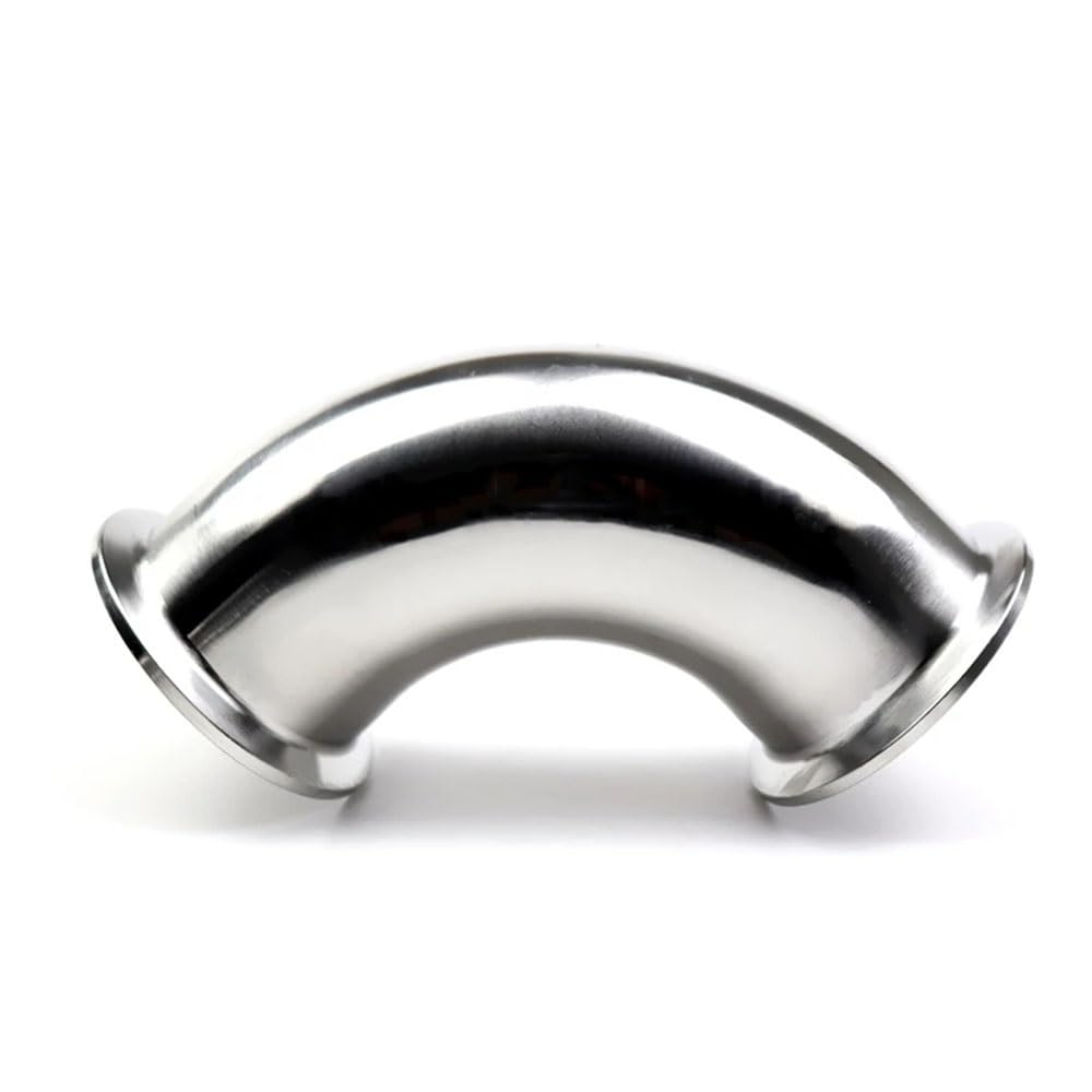 Accesorio de tubería de codo de 90 grados de acero inoxidable 304 for la industria alimentaria, 1 unidad(19mmx25.4)
