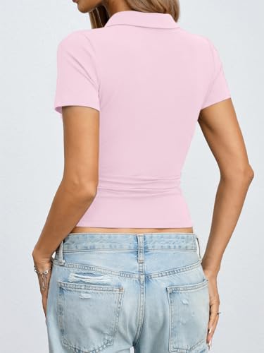 EasyGala Women's Cotton Polo