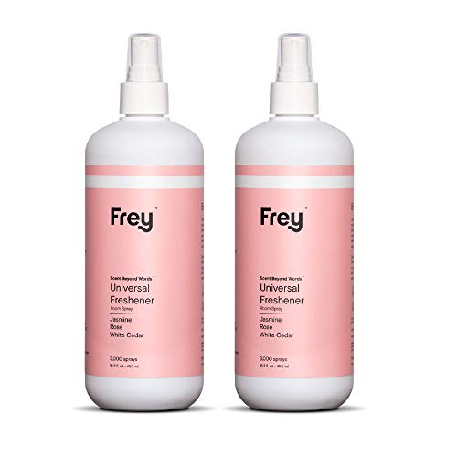Frey Universal Freshener - Pack Of 2 Natural Air Freshener Sprays (Jasmine/Rose Fragrance) #TOP7