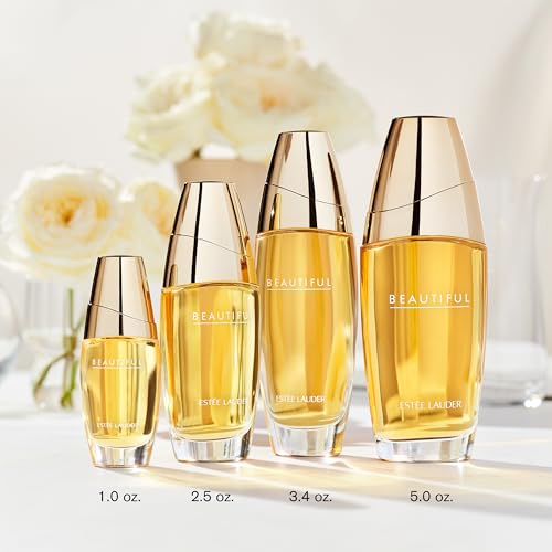 Estée Lauder Beautiful Eau de Parfum Spray avec des notes de Rose, Lily, Tuberose & Fleur d'Orange