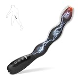 Analvibratoren für Mann Elektroshock Prostata Stimulation 10 Vibrationsmodi Analplug# für Männer 3 Heizmodi Butt Plug Sex Spielzeug für Männer Frauen Anal Dildo Sexspielzeug für Paare extrem Analplug