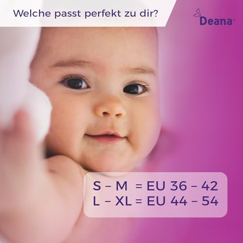 Deana® Wochenbett Unterwäsche | Made in EU | DERMATEST SEHR GUT | Öko-TEX | 8er-Set | Wöchnerinnen Slips zur Fixierung von Binden nach der Geburt | Wiederverwendbare Netzhöschen für Schwangere