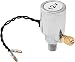 Vixen Horns 1/4" NPT 12V Electric Air Valve (Solenoid) for 1/4" OD Hose 200PSI Train/Air Horn Chrome Plated VXA7164
