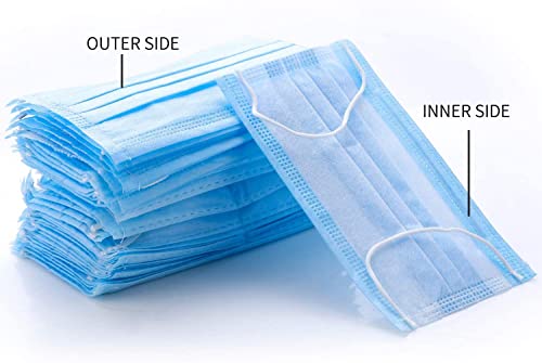 50pcs adults disposable filter mask 3 ply earloop face mask