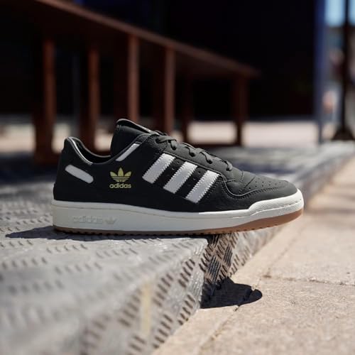 Image of adidas Originals Men's Forum Low Cl Basketball Shoes, Black, 10