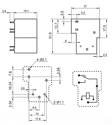 Evita fallos de corriente con el relé YL-224-CS-24VDC de 6 pines y 40A 2