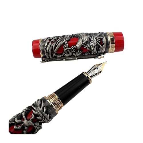 Stylo-plume de bureau anti-fatigue à pointe fine pour écriture fluide