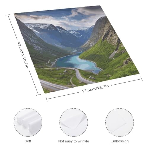Servilletas de Tela Floral Norwegian Fjords Pack 2 miniatura 2