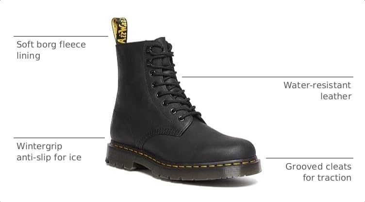 Image of Dr. Martens Unisex-Adult 1460 Pascal Wg Snow Boot