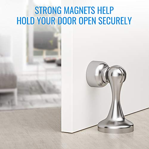 Portable Door Lock Home Security Door Lock And 4 Pack Magnetic Door Stop #TOP5