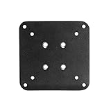 ARKON Mounts Square VESA 75 / VESA 100 アダプタープレート 工業用強度 アルミニウム VESA互換デバイス 4穴 AMPS テレビ、モニター、ディスプレイに対応