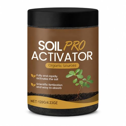 Yegbong Soil Activator, Soil Pro Activator, Nauticos SoilActivator, Organic, Water-Soluble Formula for Optimal Nutrient Uptake &amp; Root Development, Enhance Growth for Vegetables &amp; All Plants (C1)