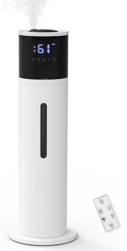 VENTISOL Humidificadores grandes para dormitorio, humidificador silencioso de niebla fría de 13L3.4 galones para el hogar, habitación grande,