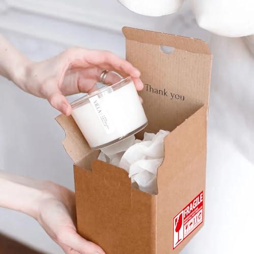 50 Stück Verpackungsmaterial, 30 x 30cm Luftpolsterfolie Umzug, Schaumfolie Verpackungsmaterial, Packpapier Umzug für Umzug Geschirr Lagerung Gläser Weinflaschen Versand, mit Fragilem Etikett