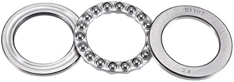 Cuscinetti Assiali A Sfera 51107 - 35x52x12 Mm, ABEC3, Acciaio Cromo, 2 Pezzi, Carico 20.4 KN - Foto 10