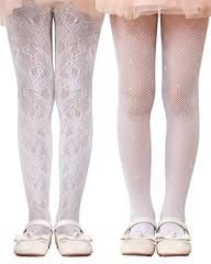 2 Pairs White Polka Dot & Rose