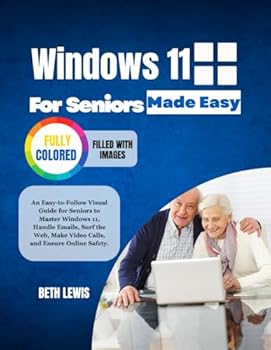 Paperback Windows 11 for Seniors Made Easy Book