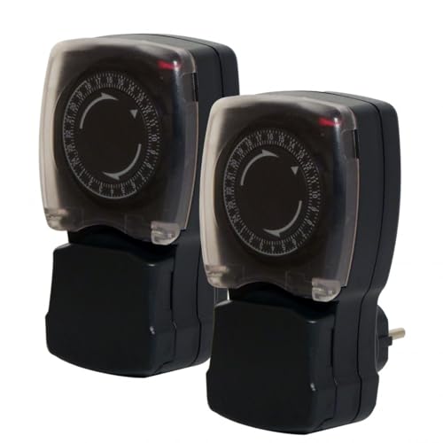 Chacon 53008 Mechanische Zeitschaltuhr 2 Stück