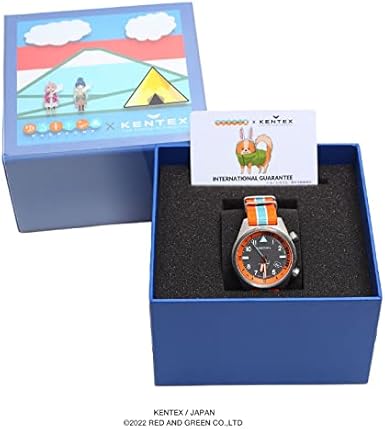 Amazon.co.jp: Yurucamp S795M-02 Orange F Size Watch, Official Work