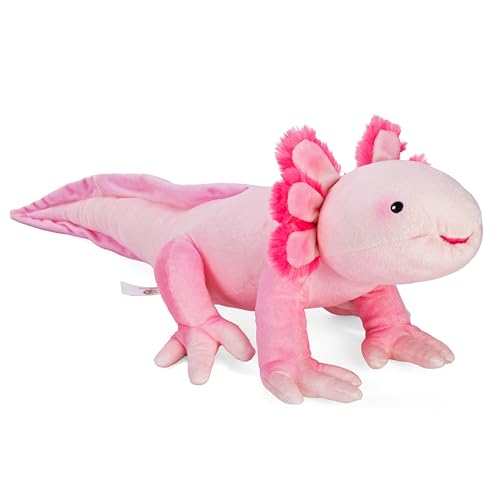Wild Republic Cuddlekins Eco Axolotl, Stuffed Animal, 12 Inches, Plush Toy, Eco-Friendly