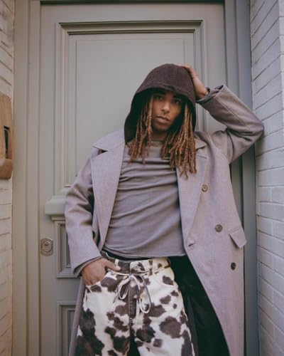 heyheyshine Cow Print Pants for Men Women Wide Leg Jeans Y2K Straps with Drawstring Streetwear Baggy Trouser with Pockets4