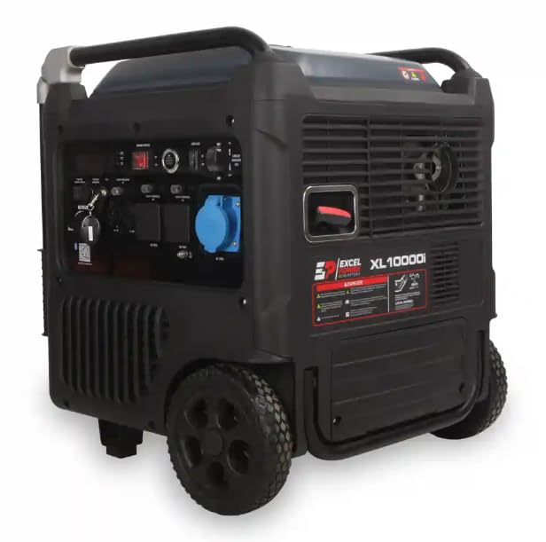 Excel Power Electric Start Robust 8.8kW Pure Sinewave Petrol Inverter Generator deal For Camping, Fishing, Motorhome, Caravan, Outdoor Adventure With 2 Year Warranty